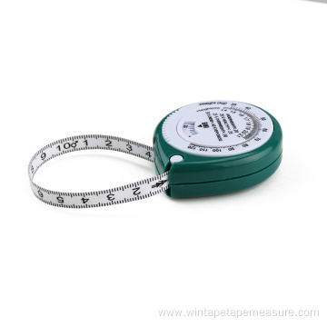 Green Drip Shape Medical BMI Measuring Tape